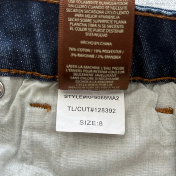 KUT from the Kloth Dark Wash Denim‎ Jeans Slim Leg Women's Size 8 - Picture 13 of 14